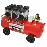 Toros Oilfree Κομπρεσέρ Αέρος με Ισχύ 3hp και Αεροφυλάκιο 100lt 40128